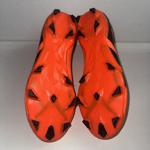 Adidas Predator Accuracy+ FG Orange Black Soccer Cleats GW4595 Men\'s Size 8 Shoe main image 6